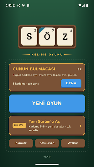 Söz: Kelime Oyunu Screenshot 0