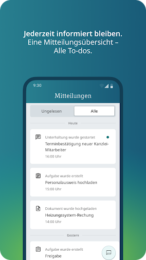 MyDATEV Screenshot 1