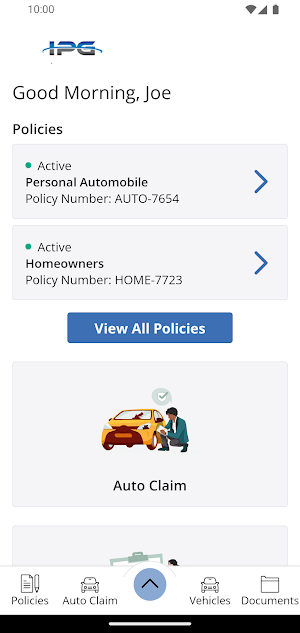 IPG Mobile Screenshot 1