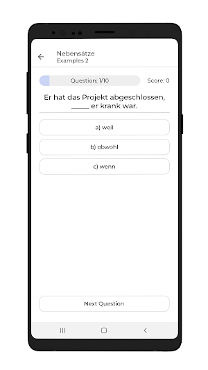 Learn German Grammar Screenshot 3
