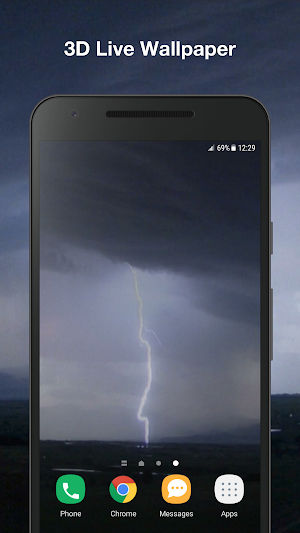 Thunderstorm Live Wallpaper Screenshot 0