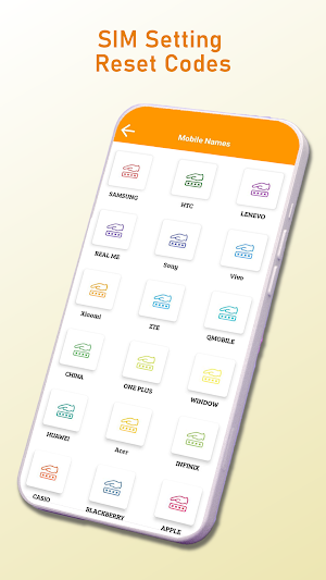 Mobile Reset Codes Guide Screenshot 2