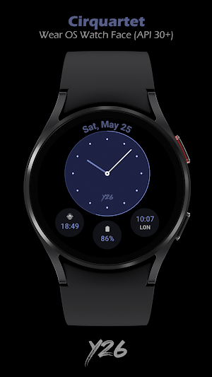 Y26 Cirquartet Watch Face Screenshot 0