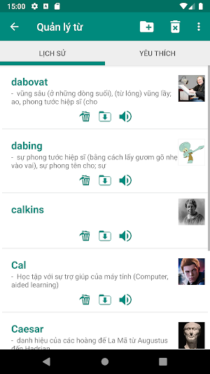 Czech Vietnamese Dictionary Screenshot 2