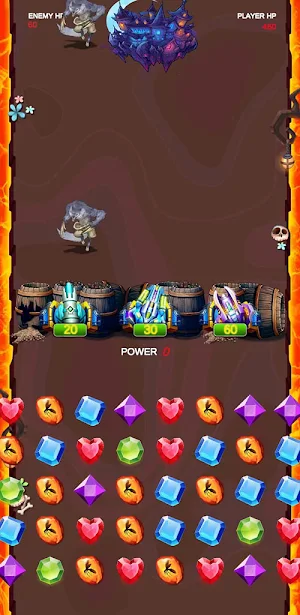 MatchThree And Protection Gems Screenshot 2