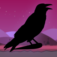 Crow Flying