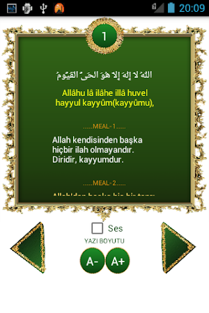 Ayetel Kürsi Ezberle ve Öğren Screenshot 1