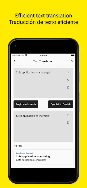 English to Spanish Translation Screenshot 3
