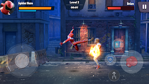 Spider Hero - Gangster Fight Screenshot 2