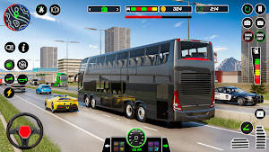 City Passenger Bus Drive Games Screenshot 3