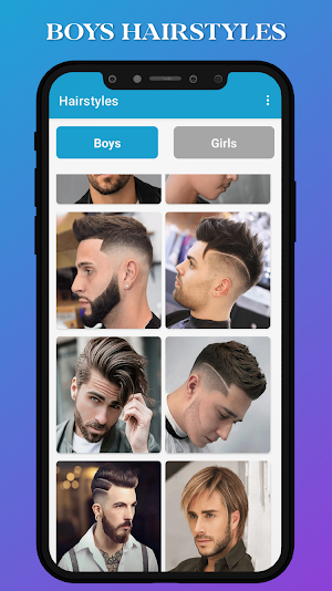Men & Women Hairstyles Offline Screenshot 0
