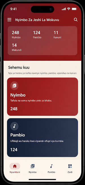 Nyimbo za Jeshi la Wokovu Screenshot 0