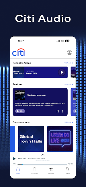 Citi Audio Screenshot 0
