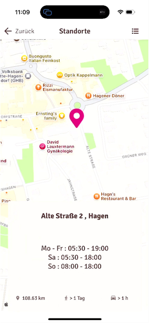 Bäckerei Wellmann Screenshot 2