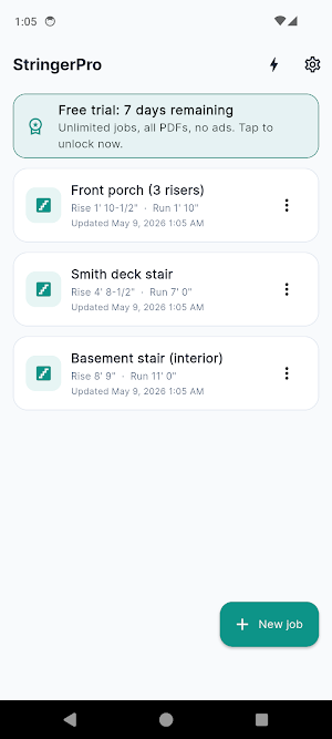 StringerPro: Stair Calculator Screenshot 0