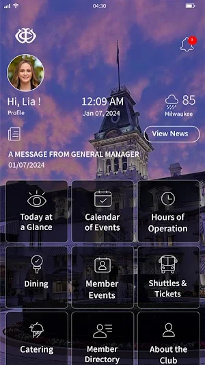 Wisconsin Club Screenshot 1