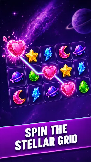 Space Gems: Cosmic Rush Screenshot 2