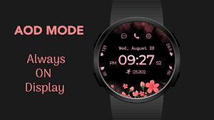 Floral Glow Watch Face Screenshot 3