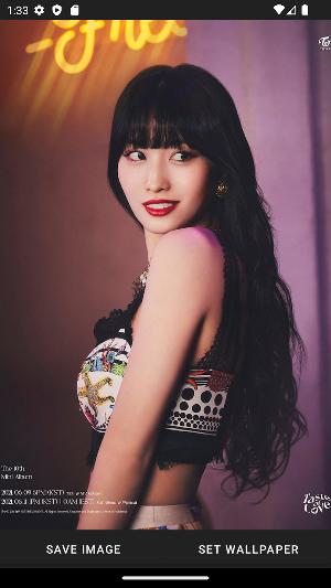 TWICE Momo Wallpaper Screenshot 2