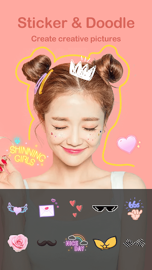 Camera BeautyFace - Bling Cam Screenshot 2