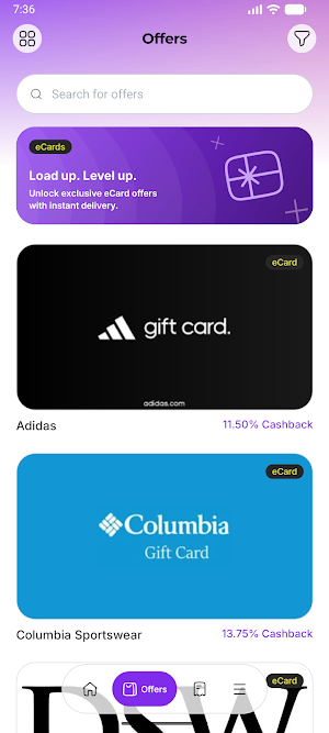Fancy: Shop & Rent Rewards Screenshot 1