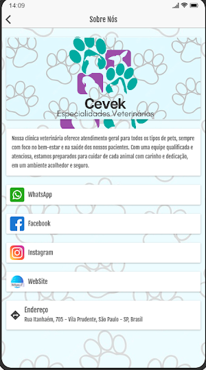 CEVEK Veterinárias Screenshot 1