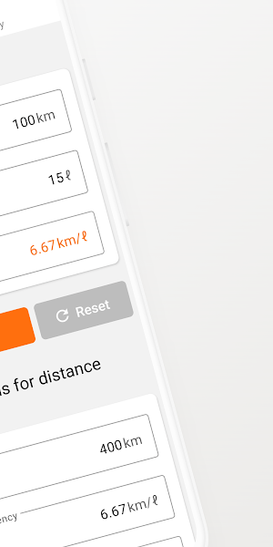 Car Fuel Efficiency Calculator Screenshot 1