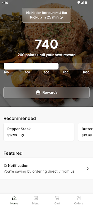Irie Nation Restaurant Screenshot 0