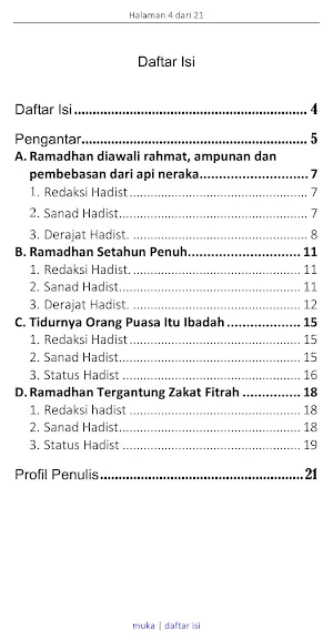 Hadits Dhaif Seputar Ramadhan Screenshot 1