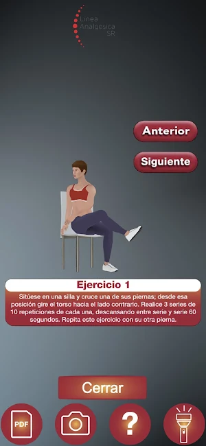 Línea Analgésica SR Screenshot 3