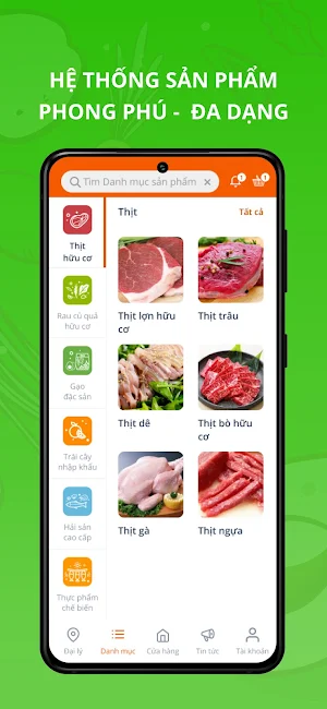 Livefoods Screenshot 1