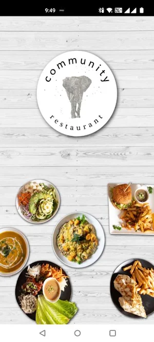 Community Restaurant Screenshot 0
