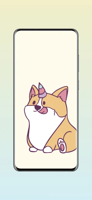 Cute Corgi Live Wallpaper HD Screenshot 2