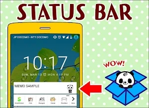Memo Pad Panda (sticky) note Screenshot 1