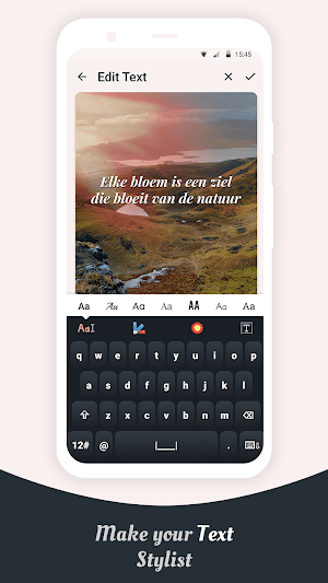 Write Dutch Text on photo Screenshot 3