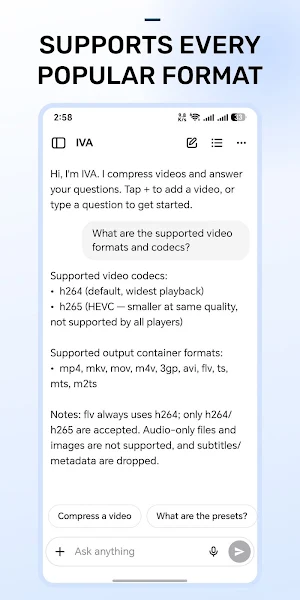 Video Compressor, Converter AI Screenshot 3