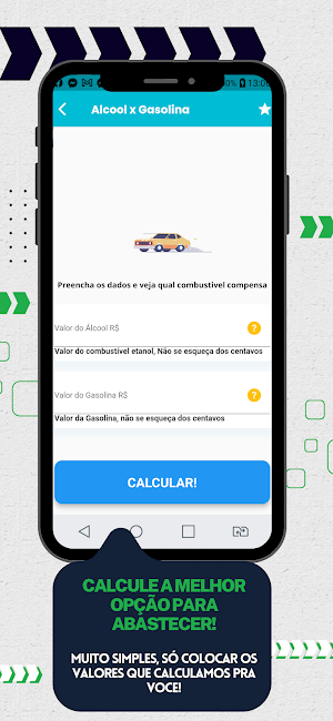 Controle de Combustivel App Screenshot 1