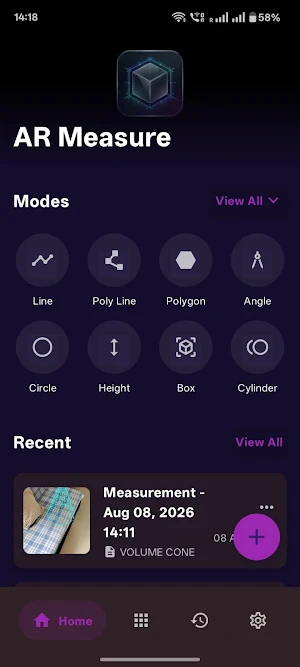 AR Measurement : 2D, 3D Shapes Screenshot 3