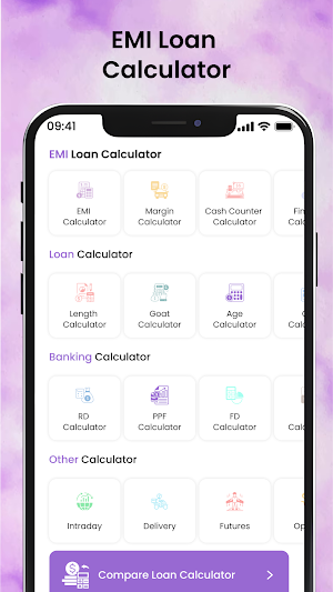 1 Min EMI Loan Calculator Screenshot 0
