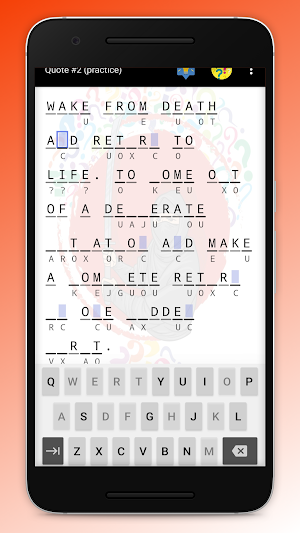 CryptoPuzzle: Japanese Quotes Screenshot 1