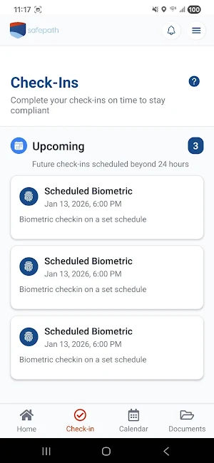 SafePath Mobile Screenshot 1