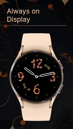 Wear OS - Autumn Watch Face Screenshot 3