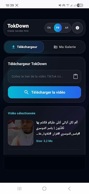 TokDown Screenshot 0