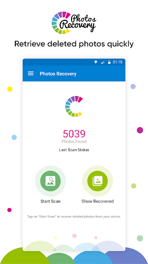 Photos Recovery - Restore Deleted Pictures, Images Screenshot 0