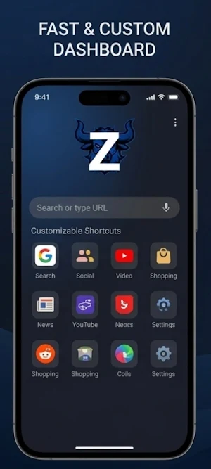 zBrowser Screenshot 0