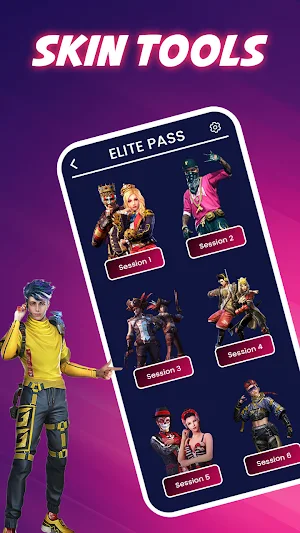 FFF FF Skin Tools, Elite pass Screenshot 0