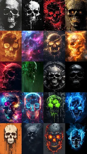 Skull Wallpapers - HD Gallery Screenshot 3