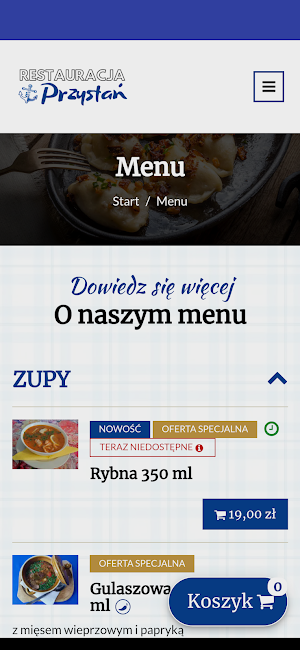 Tumska Przystań - Restauracja Screenshot 0