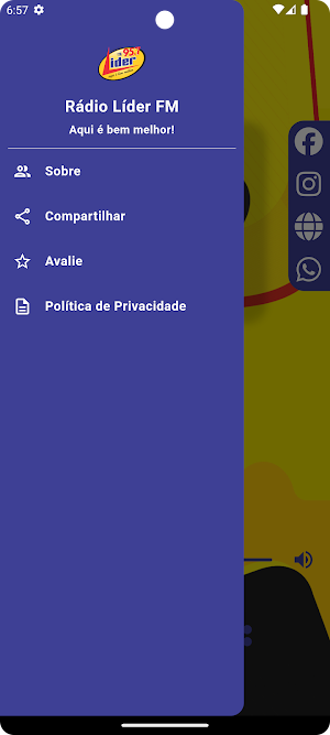 Líder FM - Paraíso Screenshot 2