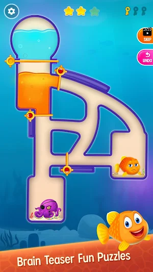 Save the Fish - Pull the Pin Game Screenshot 1